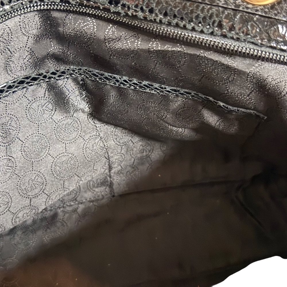 Michael Kors Python Embossed Jet Set Tote. - image 8